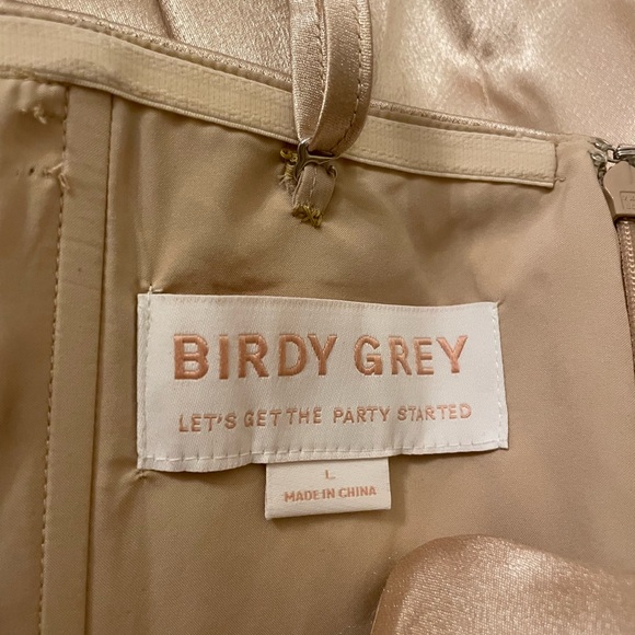 Birdy Grey Gold Anne Shiny Dress - Picture 3 of 4